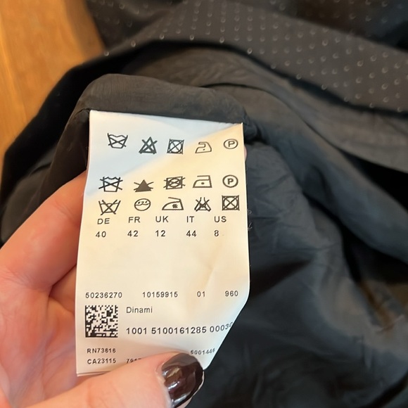 Boss Hugo Boss Knee Length Polka Dot Wool Dress - Picture 4 of 6